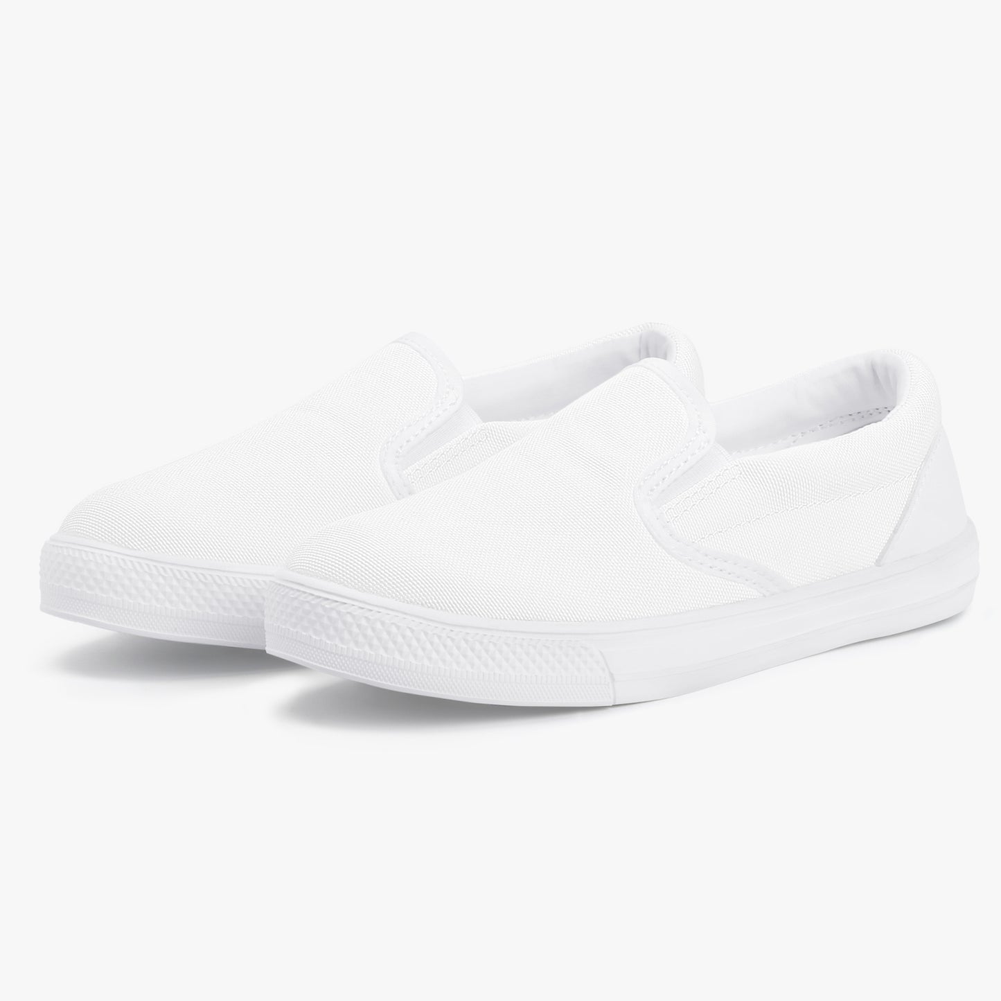 214. Kids' Slip-On Shoes - White